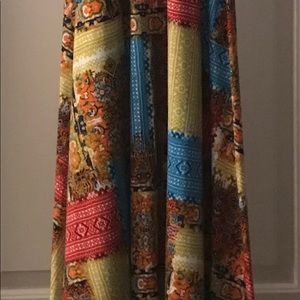 Lularoe NWT XS Vintage Maxi Skirt